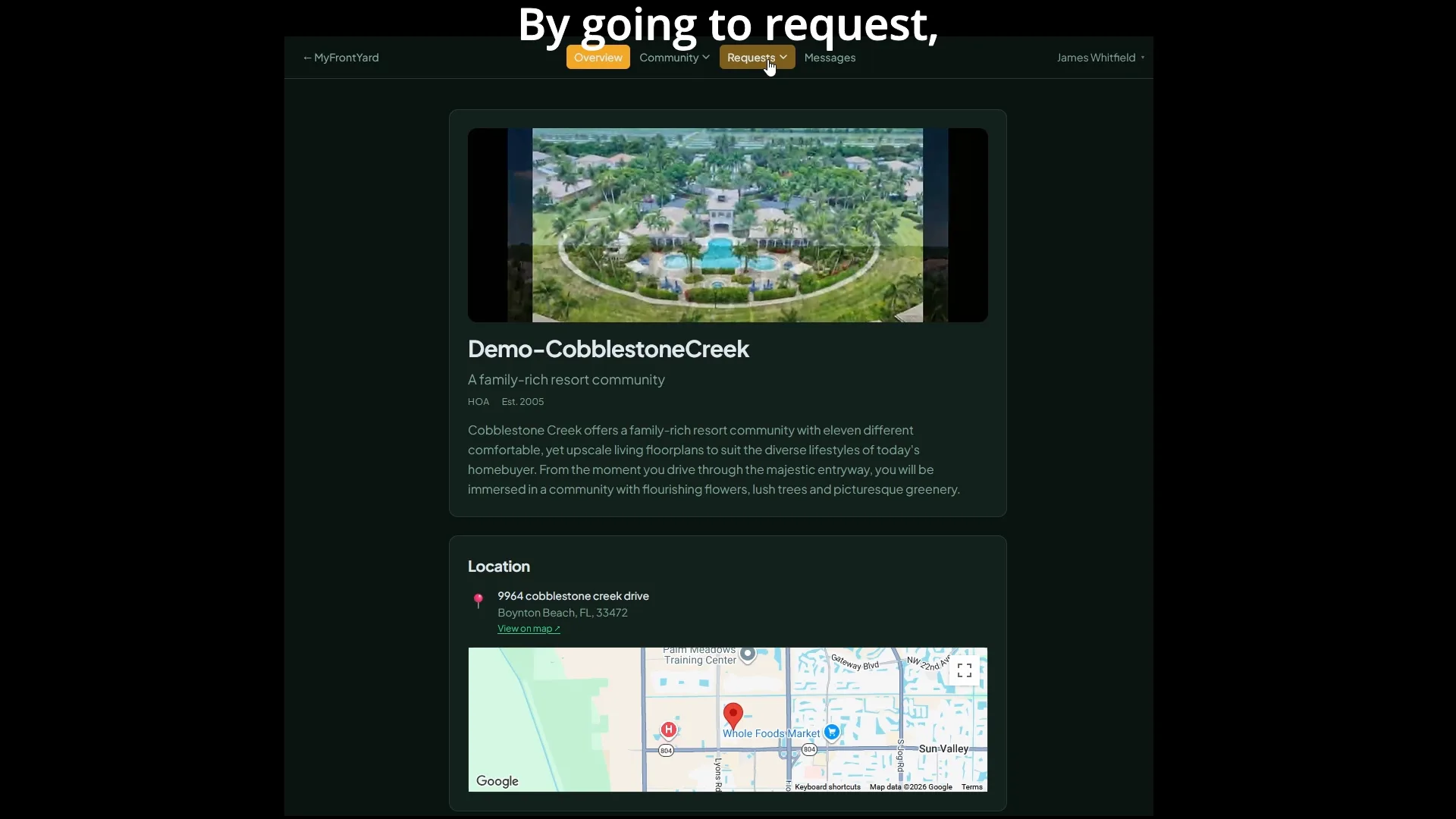 Community Members can submit and monitor their ARC/ARB applications